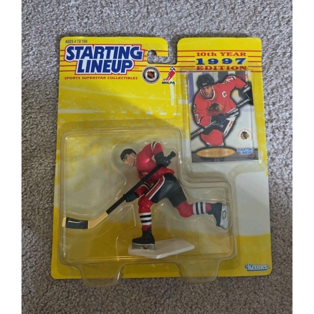 1997 Starting Lineup Hockey Chris Chelios